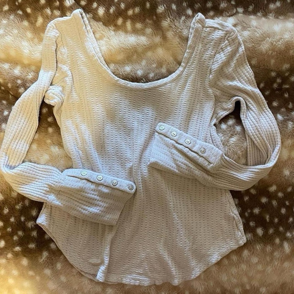 Chaser waffle knit long sleeve thermal